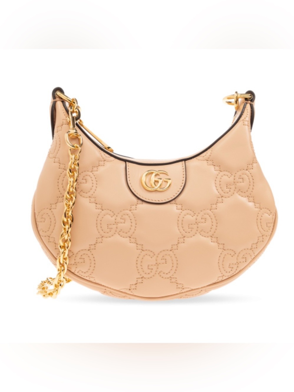 GUCCI GG matelasse quilted leather shoulder bag